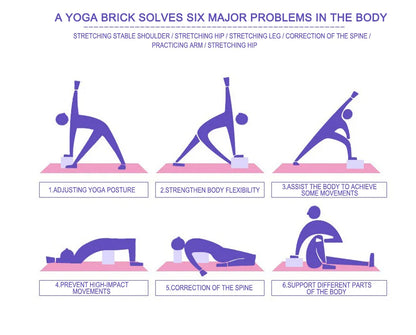 Yoga Blocks (2 Pcs)